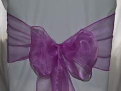 Organza Wedding Sashes